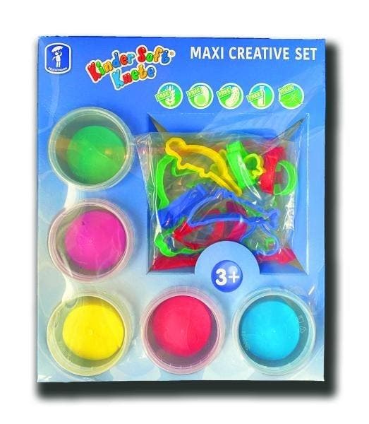 Kinder-Soft-Knete - Maxi creative set (Knutselpakketten), Kinderen en Baby's, Speelgoed | Educatief en Creatief, Knutselen, Nieuw