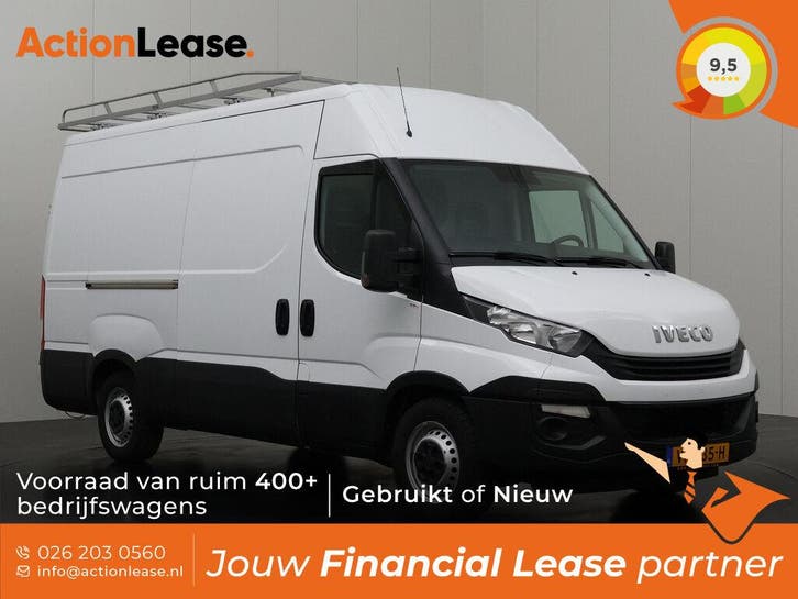 Iveco Daily Bestelbus L2 H2 2019 Diesel Handgeschakeld, Auto's, Bestelauto's, Dealer onderhouden, Lease, Handgeschakeld, Financial lease