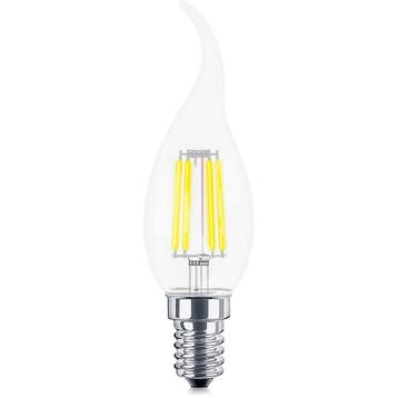 LED Lamp E14 Kaars Filament Gebogen Flame Tip - Brinton -, Led-lamp, Soft of Flame, E14 (klein), Nieuw