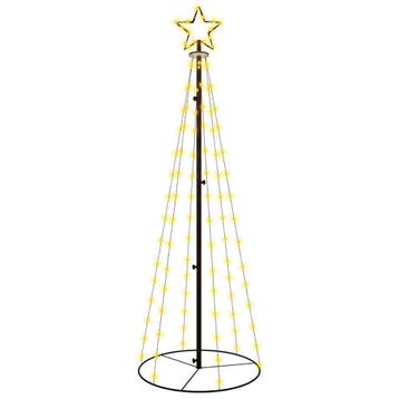 Kerstverlichting kegel 180cm | retourdeal 45% korting, Ophalen of Verzenden, Zo goed als nieuw
