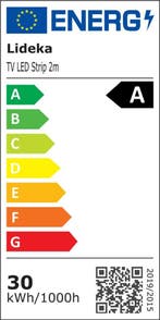 Lideka - TV USB LED Strip 2 Meter RGB - met, Ophalen of Verzenden, Zo goed als nieuw