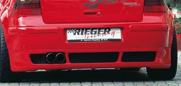 Rieger achteraanzetstuk | Golf 4: 10.97-03 | stuk ongespoten, Verzenden, Nieuw, Volkswagen