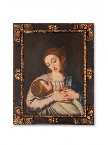 Escuela Barroca Italiana (XVII) - Santa Madonna