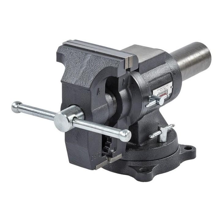 Multifunctionele bankschroef 125 mm. draaibare uitvoering, Doe-het-zelf en Verbouw, Werkbanken, Ophalen of Verzenden
