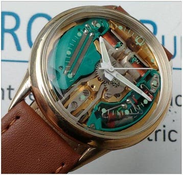 Bulova Accutron Spaceview-Révisée - Heren - 1969, Nieuw