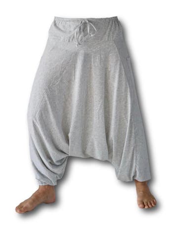 Harembroek Yapa grijs, Kleding | Dames, Broeken en Pantalons, Verzenden, Nieuw