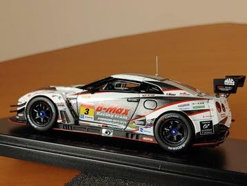 Ebbro 1:43 - Model raceauto - NISSAN NISMO Super GT GT300 #3, Nieuw
