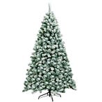 2dekans | Coast Besneeuwde Kunstkerstboom met LED Wit/Groen, Ophalen of Verzenden, Zo goed als nieuw