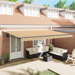 vidaXL Inklapbaar Zonnescherm Multikleur 500 × 300 cm, Tuin en Terras, Verzenden, Nieuw