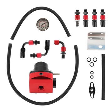Universal Brandstofdrukregelaar Kit met Gauge 160psi Gauge, Verzenden, Nieuw, Universele onderdelen