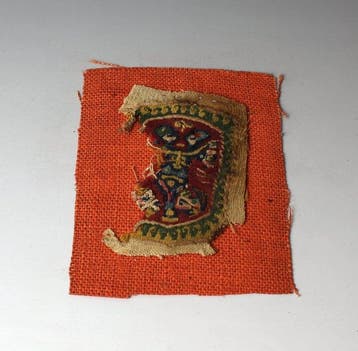 Oud-Egypte, Koptisch Linnen Textielfragment (Zonder