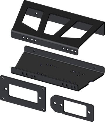 KFI 11-14 Bobcat 3200/ 3400 Series UTV Winch Mount, Ophalen of Verzenden, Nieuw