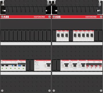 ABB Hafonorm PV-EV-WP-Groepenkast | HS 40A - 4 x ALS 63A, Ophalen of Verzenden, Nieuw, Groepenkast