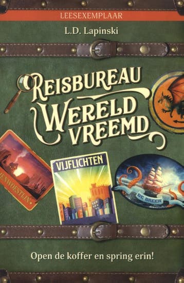 Reisbureau Wereldvreemd vooruitleesexemplaar / Wereldvreemd, Boeken, Verzenden, Gelezen, L.D. Lapinski
