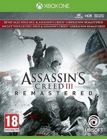 Assassins Creed III Remastered Xbox One Morgen in huis!, 1 speler, Ophalen of Verzenden, Zo goed als nieuw, Vanaf 18 jaar