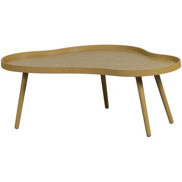 WOOOD Mae Bijzettafel Grenen Alpaca 35x100x58 | Retourdeal, Verzenden, Nieuw
