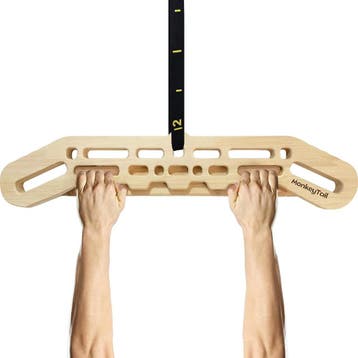 Hangboard MonkeyTail Hout | Retourdeal 36% Korting, Sport en Fitness, Klimsport, Ophalen of Verzenden, Nieuw, Klimsport-accessoire