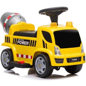 Elektrische kinderauto - betonauto - betonmixer vrachtwagen, Kinderen en Baby's, Speelgoed | Buiten | Voertuigen en Loopfietsen