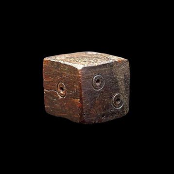 Oud-Romeins, Keizerrijk Been dobbelsteen - Ancient Roman