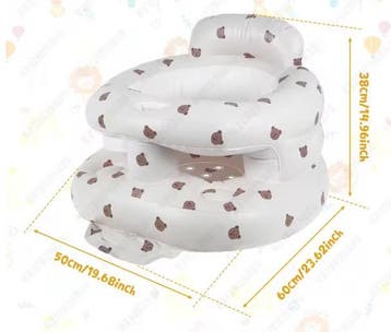 PVC Babyzitje – Opvouwbare Opblaasbare Kinderbank, Verzenden, Nieuw