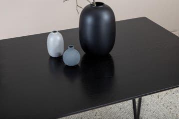 Eettafel  Bokke  190x90 cm  Zwart  Jörn, Verzenden, Nieuw