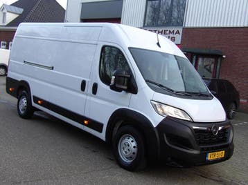 Zakelijke lease - Opel Movano bestel 2.2D 140 L4H3 Edition, Gebruikt, Euro 6, Alarm, Wit