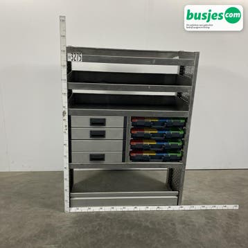 Aluca bedrijfswageninrichting 1010x420x1360mm (3275), Ophalen of Verzenden