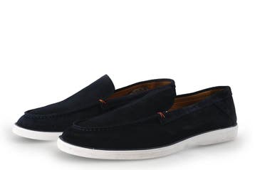 Nelson Loafers in maat 43 Blauw, Loafers, Zo goed als nieuw, Nelson, Verzenden