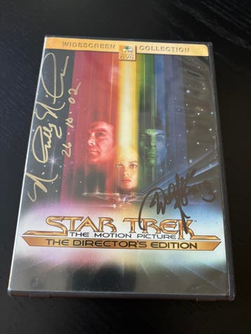 DVD Star Trek - 2 x gesigneerd (Koenig + Nichols), Ophalen of Verzenden, Nieuw, Film, Overige typen