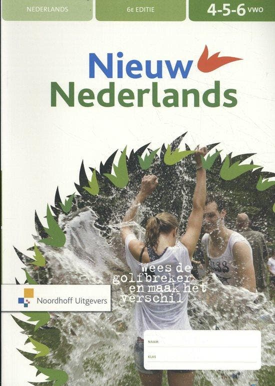 9789001900502 Nieuw Nederlands 4-5-6 vwo Leerwerkboek, Boeken, Schoolboeken, Zo goed als nieuw, Verzenden