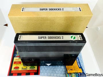 Neo Geo MVS - Super Sidekicks 2 + Box & Insert, Spelcomputers en Games, Verzenden, Gebruikt