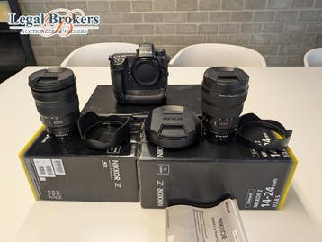 Nikon Z9 + Z24-70MM & Z14-24MM, Ophalen of Verzenden, Nieuw