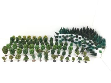 bomen Z - Modeltreinlandschap (169) - Flinke partij fraaie, Nieuw