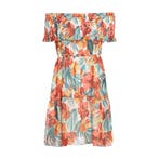 Patrizia Pepe • jurk met open schouders • 34 (IT40), Kleding | Dames, Jurken, Verzenden, Nieuw, Oranje, Patrizia Pepe