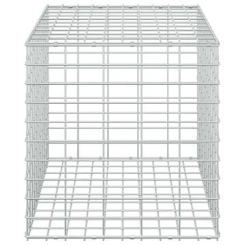 vidaXL Gabion met 5 mm Draad en 5x10 cm Gaas 50x100x50 cm, Verzenden, Nieuw, IJzer