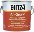 einzA - All Grund - 0.25 liter - ZWART (GRONDVERF -  PRIMER), Zwart, Nieuw, Ophalen of Verzenden, Verf