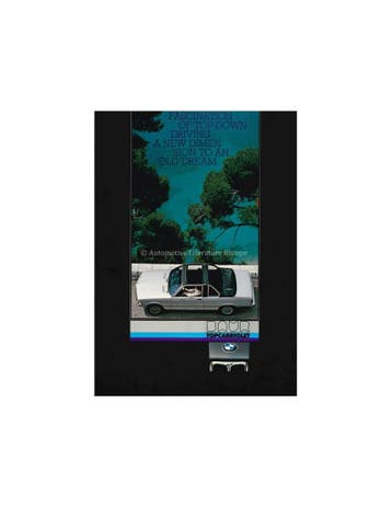 1981 BMW 3 SERIE BAUR TOPCABRIOLET BROCHURE ENGELS, Boeken, Nieuw, BMW, Author