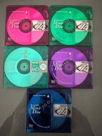 Sony - MZ-R30 MD Walkman Draagbare minidisc speler-recorder, Nieuw