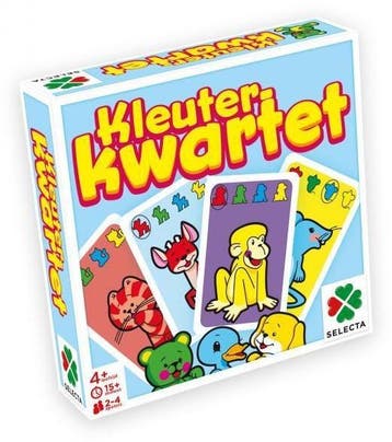 Kleuter Kwartet | Tactic - Kinderspellen, Verzenden, Nieuw