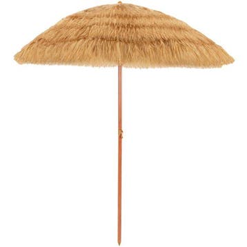 2dekans | Coast 200 cm Kantelbare Strandparasol – Natural –, Ophalen of Verzenden, Zo goed als nieuw