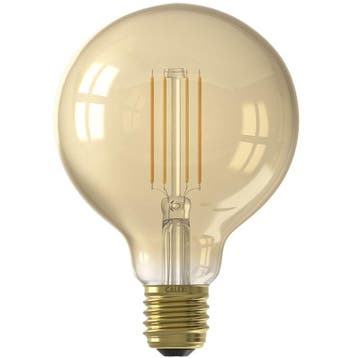 Bundel van 5 Calex Smart LED Lamp Globe Gold E27 7W 806lm, Huis en Inrichting, Ophalen of Verzenden, Nieuw