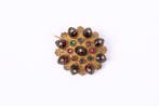 Broche - 21 kt. Geel goud, Sieraden, Tassen en Uiterlijk, Antieke sieraden