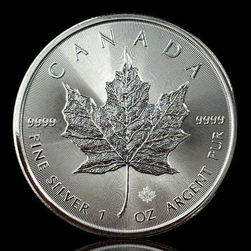 Canada. Elizabeth II. 5 Dollars 2021 Maple Leaf - 1 Oz 0.999, Postzegels en Munten, Edelmetalen en Baren