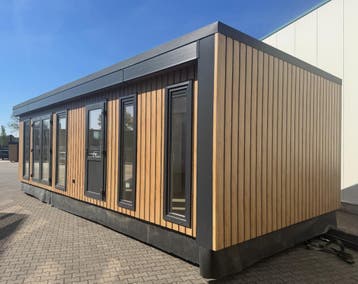 MOET NU WEG splinter nieuwe mantelzorg woning 10x4 meter., Caravans en Kamperen, Tot en met 2