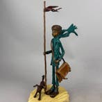Pawe Erazmus - “The Little Dream Traveler” Bronze unique, Antiek en Kunst