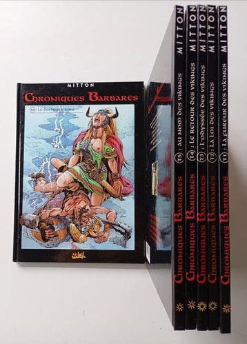 Chroniques Barbares T1 à T6 + ex-libris - Série complète -, Boeken, Nieuw
