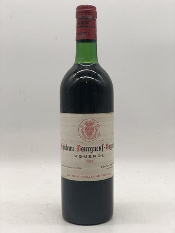 1 x 75cl Chateau Bourgneuf-Vayron Pomerol 1975 (Bordeaux), Ophalen of Verzenden, Nieuw, Frankrijk, Rode wijn