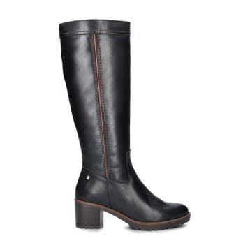 Pikolinos Llanes hoge laarzen voor dames in het Zwart, Kleding | Dames, Hoge laarzen, Verzenden, Zwart, Nieuw