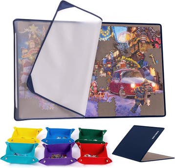 Opvouwbaar Puzzelbord 78x53cm - Tweedekansje - OP=OP, Ophalen of Verzenden, 500 t/m 1500 stukjes, Nieuw, Overige typen