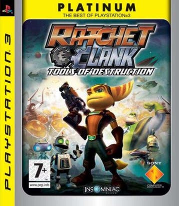Playstation 3 Ratchet & Clank: Tools of Destruction, Spelcomputers en Games, Verzenden, Zo goed als nieuw